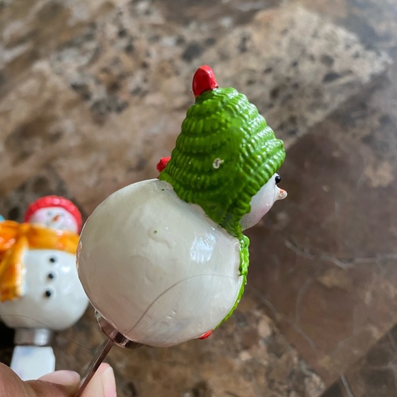 Snowman Cheese Stainless Steel Spreaders Set - Festive Multi-Color - Picture 10 of 12